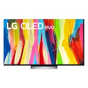 LG OLED evo TV 4K, série C2, Processador α9 Gen5 AI, webOS 22, OLED77C24LA