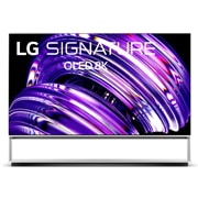 LG OLED TV 8K, série Z2, Art Furniture Stand, Processador α9 Gen5 AI, webOS 22, OLED88Z29LA