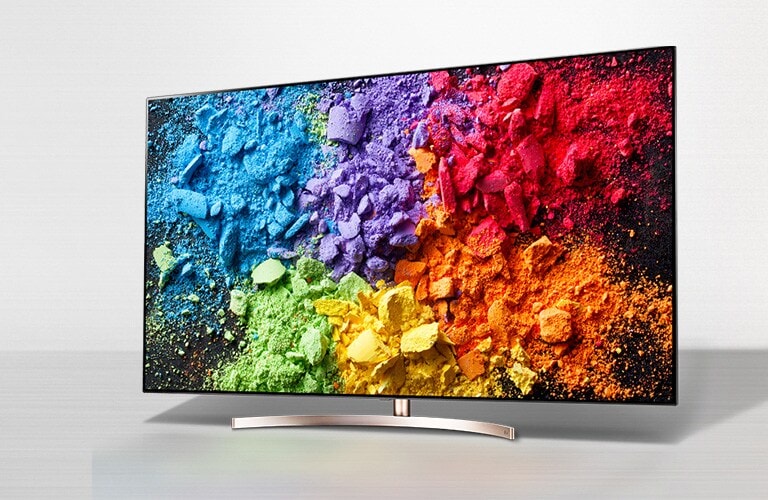Cores intensas e precisas desde qualquer ângulo