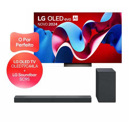 LG OLED evo AI C4 4K Smart TV 2024 de 77 polegadas - OLED77C44LA.ESD ...