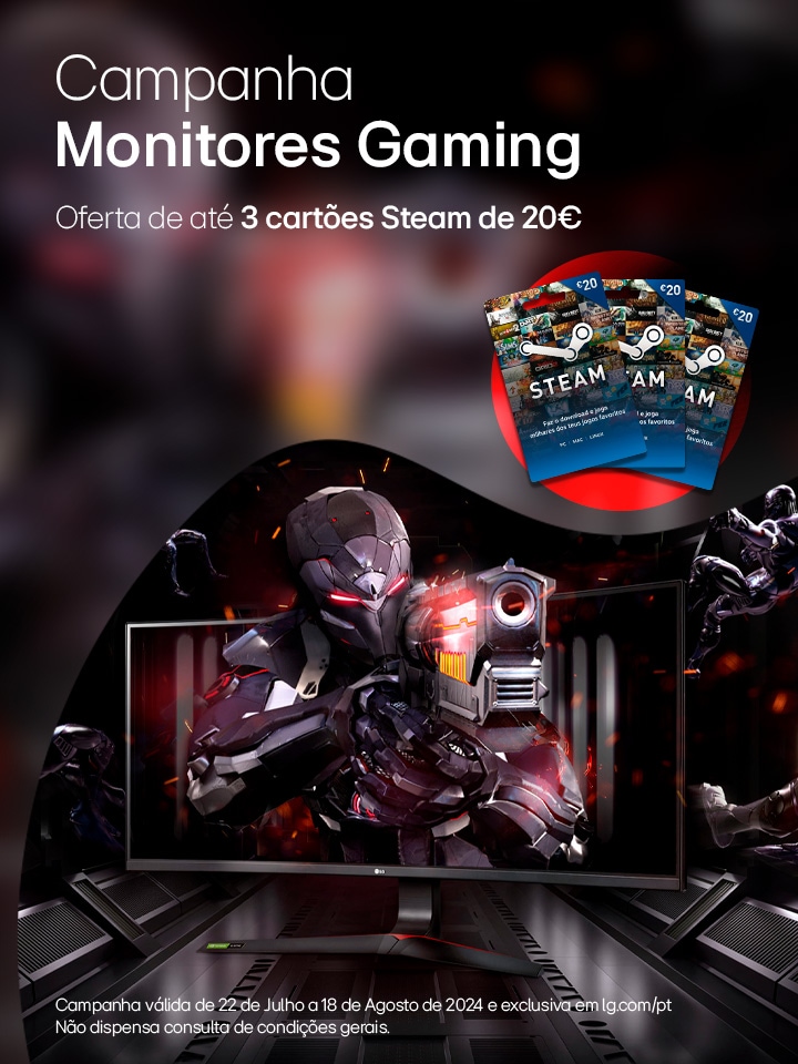 Campanha Monitores Gaming