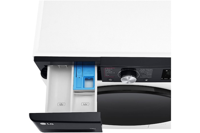 Top drawer open view