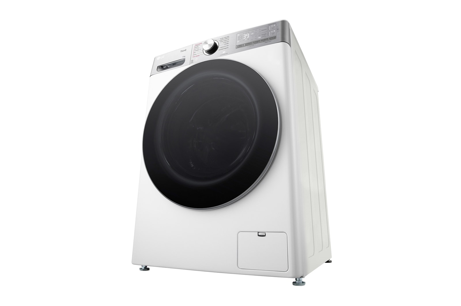 LG Máquina de lavar roupa LG F4WR9513A2W, 13 kg, eficiência energética A-20%, 1400 r.p.m., AI DD™, Steam+™, TurboWash360™, ezDispense™, branco, F4WR9513A2W