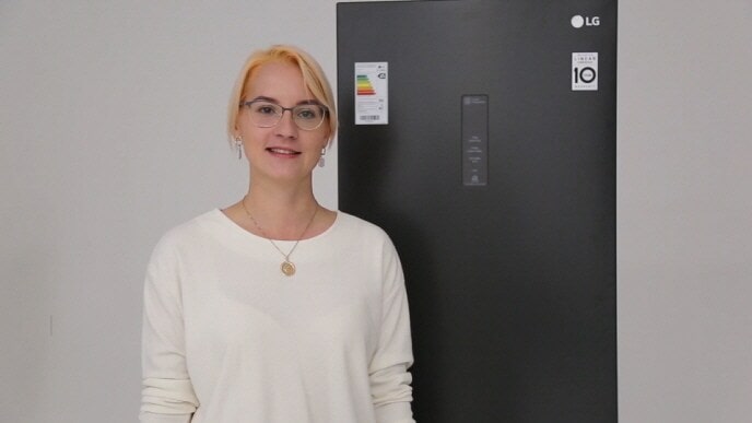 ماريا برازنيك، موظفة في LG Electronics في روسيا