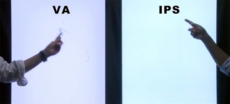 شاشة IPS مقابل شاشة VA