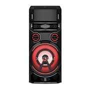 LG XBOOM RN7 ، مكبر صوت 2 بوصة × 2 ، متوسط 3 بوصات × 2 ، مكبر صوت 8 بوصة ، تعزيز جهير فائق ، انفجار جهير مزدوج ، ستروب للحفلات ، تطبيق دي جي ولوحة دي جي ، كاريوكي ستار والتحكم الصوتي ، مدخل جيتار , RN7