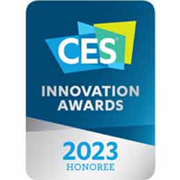 يظهر شعار جوائز الابتكار CES 2023 Innovation Awards