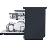 left side half door open with vessels