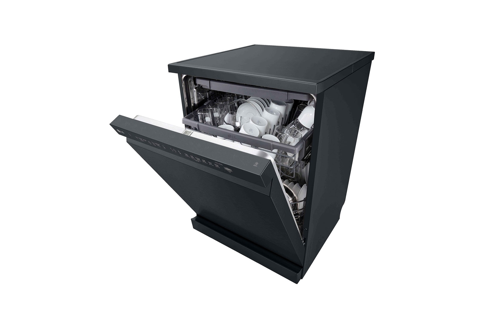 left perspective door open with vessels