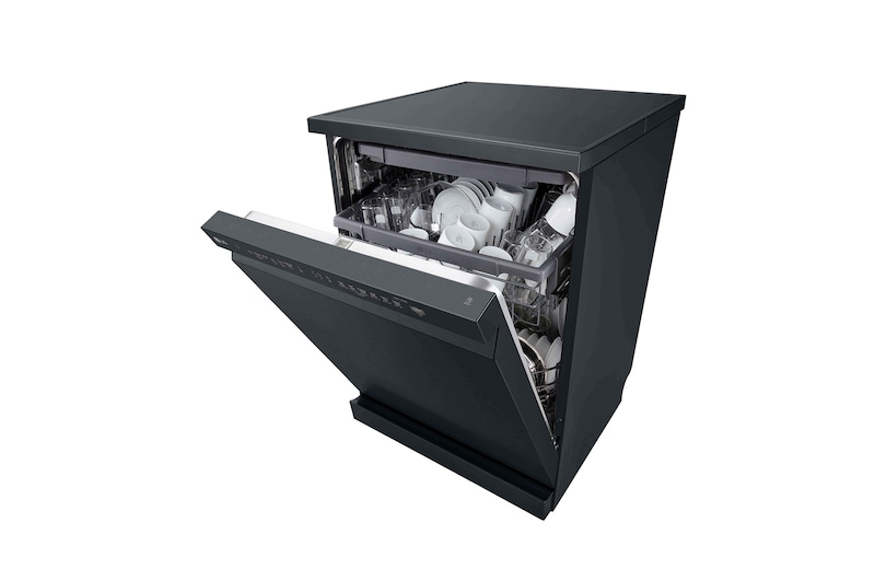 left perspective door open with vessels