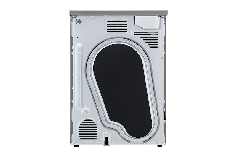 LG مجفف من النوع المكثف سعة 7 كجم، تجفيف باستخدام مستشعر، لون فضي حجري، تشخصيات ذكية للمشاكل, RC7066G2F