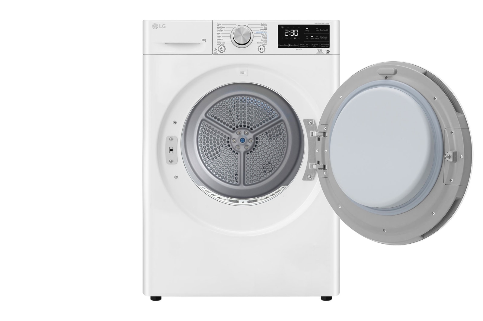 LG مجفف | عاكس مزدوج | 9 كجم | مستشعر تجفيف, RH90V3AV0W
