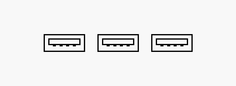 منفذ USB.