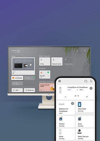 اتصل بتطبيق ThinQ
