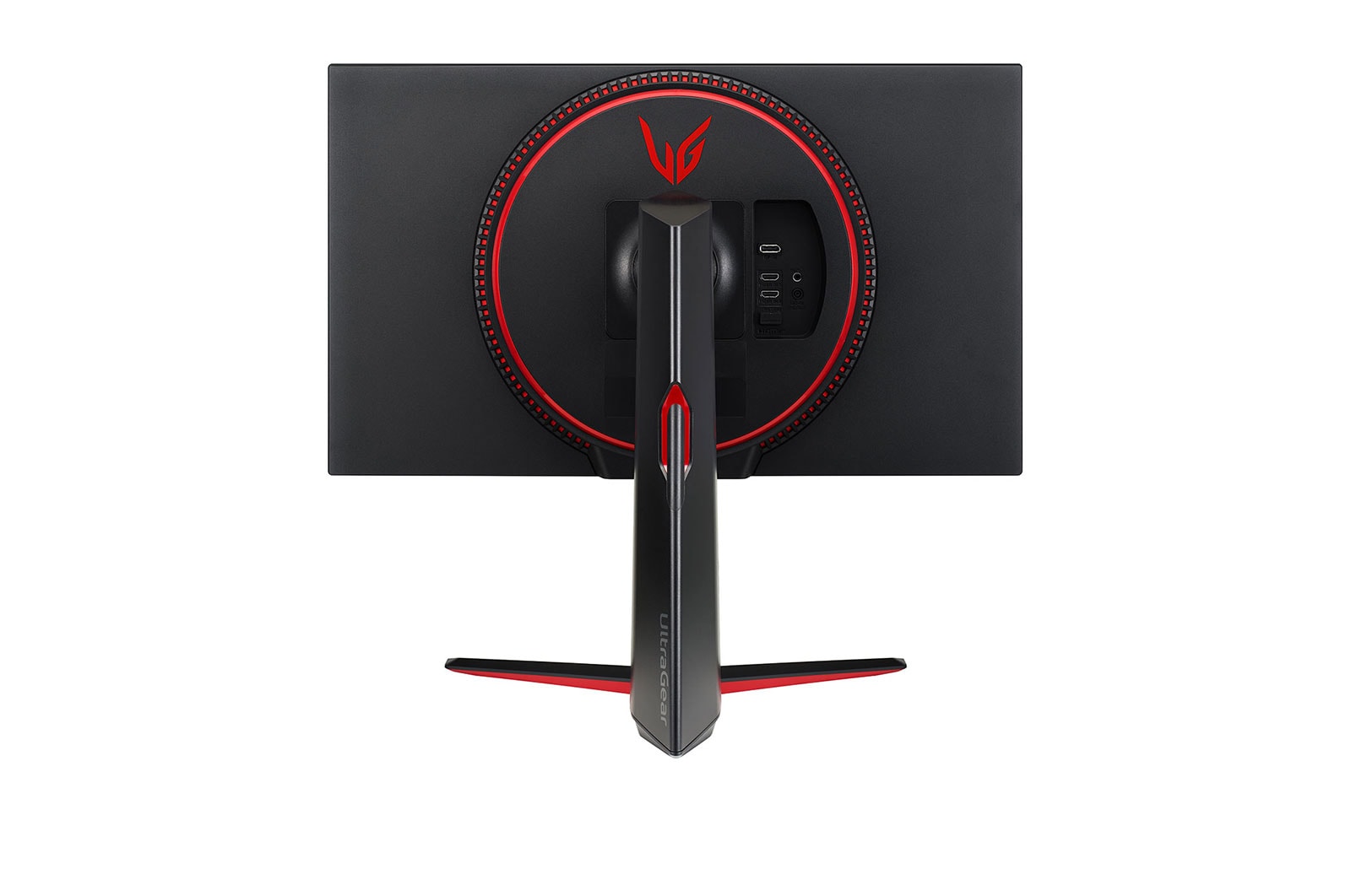 LG شاشة ألعاب UltraGear™ Full HD IPS بحجم 27 بوصة (GtG) ومتوافقة مع NVIDIA® G-SYNC®, 27gn650-b