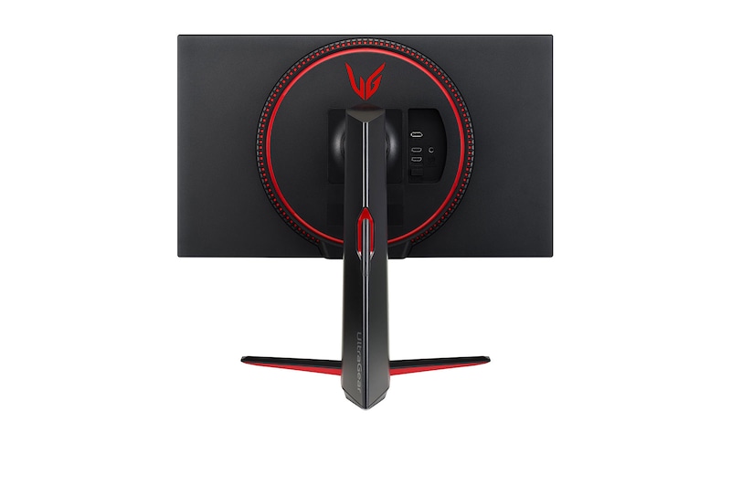 LG شاشة ألعاب UltraGear™ Full HD IPS بحجم 27 بوصة (GtG) ومتوافقة مع NVIDIA® G-SYNC®, 27gn650-b