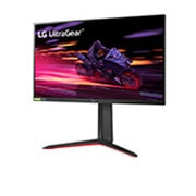 LG شاشة ألعاب UltraGear™‎ عالية الدقة بالكامل بمعدل 240 هرتز IPS بحجم 27 بوصة (GtG) ومتوافقة مع NVIDIA® G-SYNC®‎, 27GP750-B