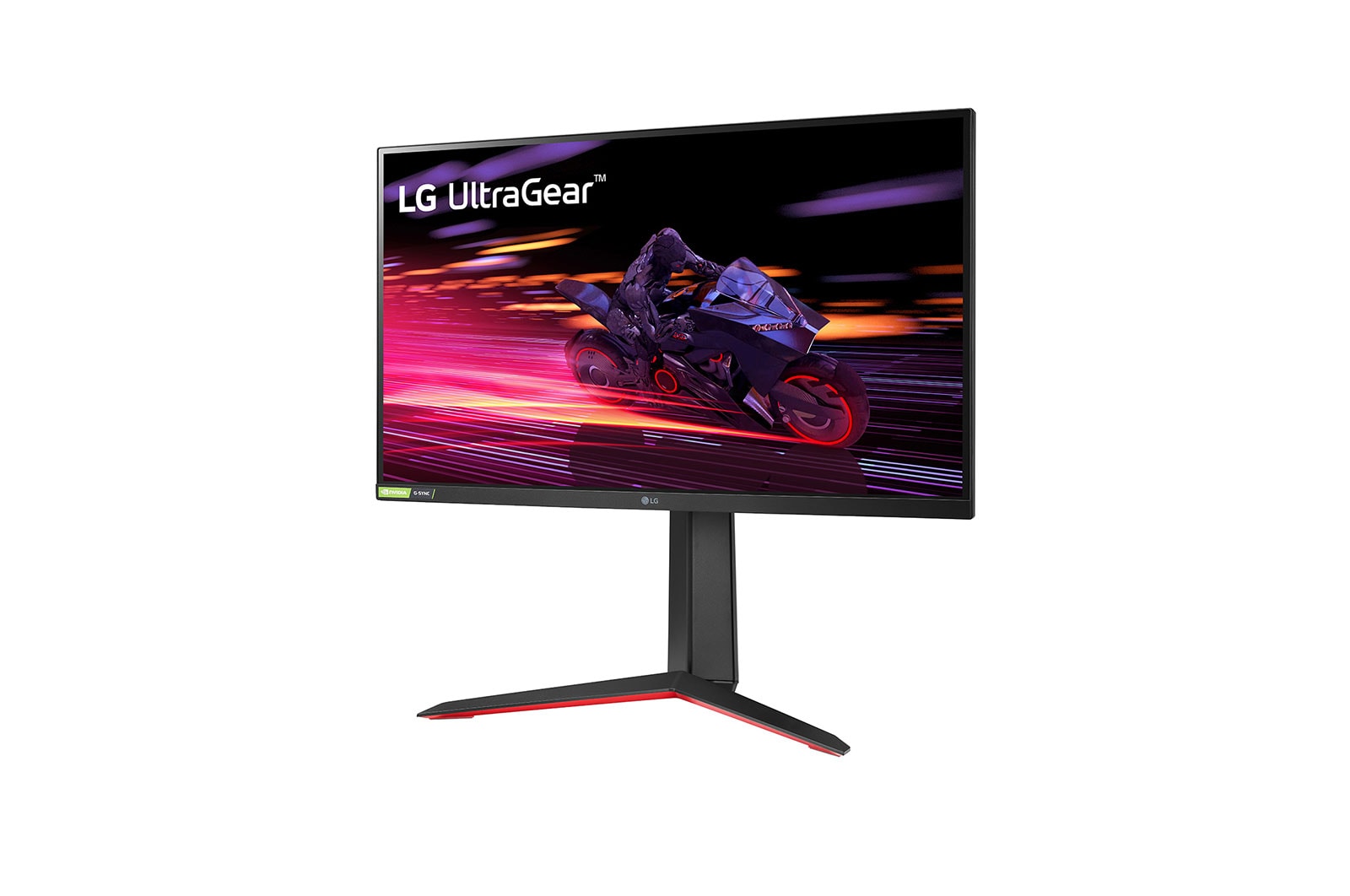 LG شاشة ألعاب UltraGear™‎ عالية الدقة بالكامل بمعدل 240 هرتز IPS بحجم 27 بوصة (GtG) ومتوافقة مع NVIDIA® G-SYNC®‎, 27GP750-B