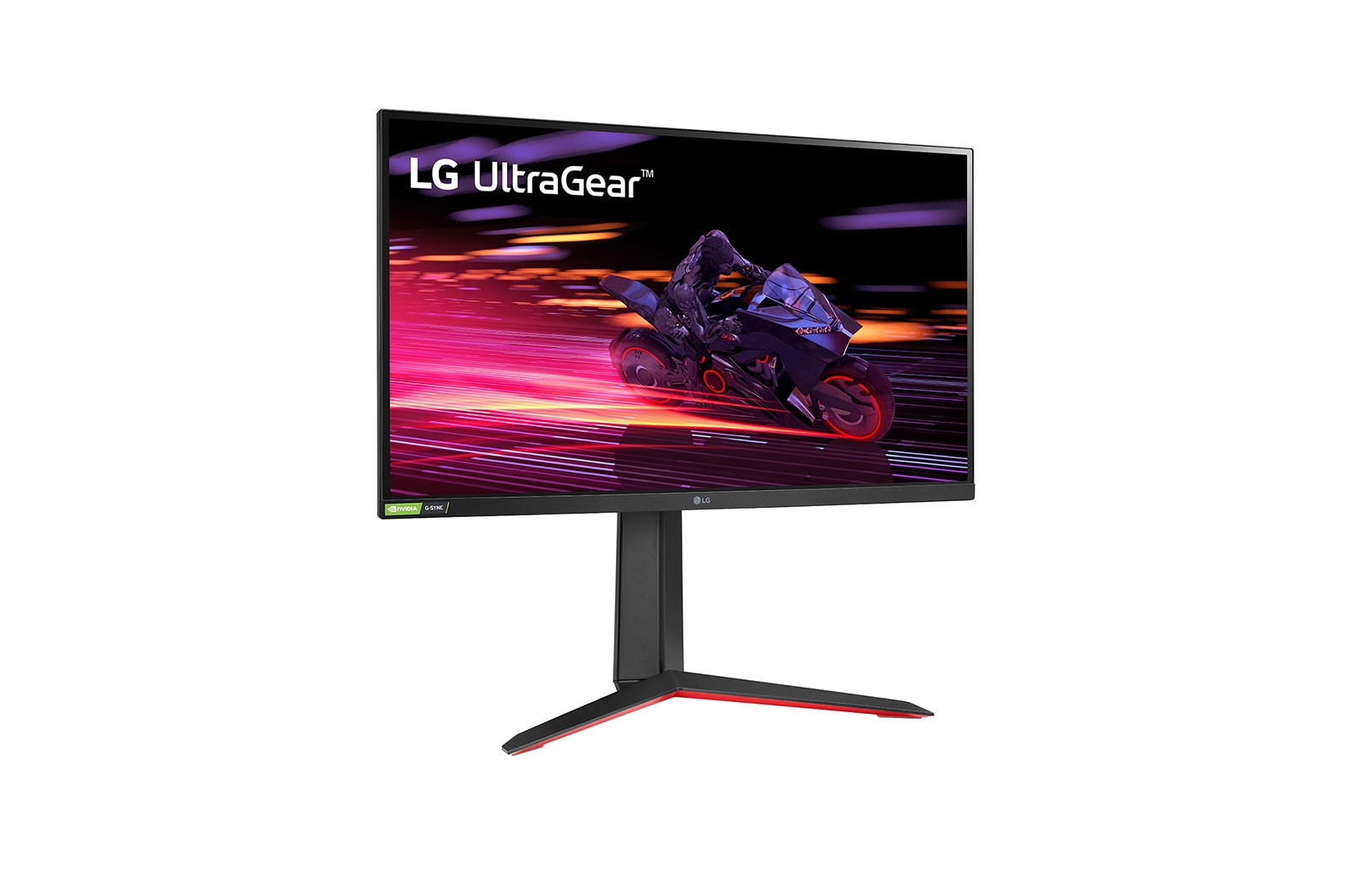 LG شاشة ألعاب UltraGear™‎ عالية الدقة بالكامل بمعدل 240 هرتز IPS بحجم 27 بوصة (GtG) ومتوافقة مع NVIDIA® G-SYNC®‎, 27GP750-B