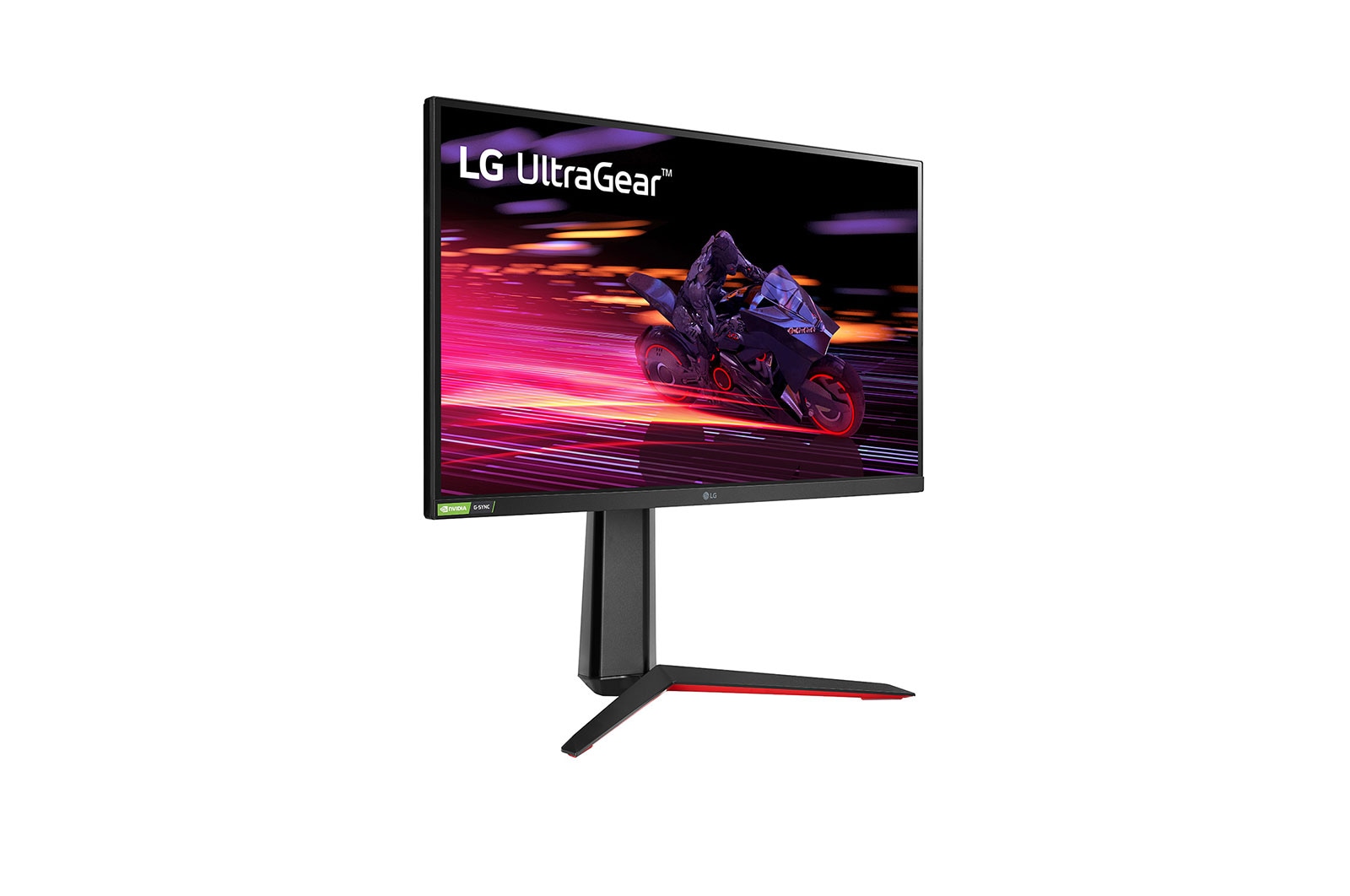 LG شاشة ألعاب UltraGear™‎ عالية الدقة بالكامل بمعدل 240 هرتز IPS بحجم 27 بوصة (GtG) ومتوافقة مع NVIDIA® G-SYNC®‎, 27GP750-B