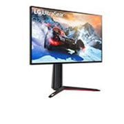 LG شاشة الألعاب UltraGear™ Nano مقاس 27 بوصة بتقنية IPS ودقة UHD 4K وزمن استجابة 1 مللي ثانية (من الرمادي إلى الرمادي GtG) تدعم دقة 4K ومعدل تحديث بمقدار 120 هرتز عبر منفذ HDMI 2.1, 27GP95R-B