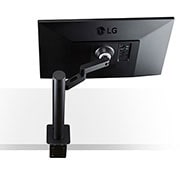 LG شاشة Ergo IPS بدقة UHD 4K، حجم 27 بوصة مع منفذ USB C، تصميم مريح, 27UN880-B