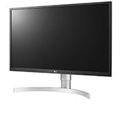 LG شاشة مقاس 27 بوصة بتقنية IPS LED ودقة 4K UHD وتدعم معيار HDR ومزودة بمنفذ USB-C, 27UP550N-W