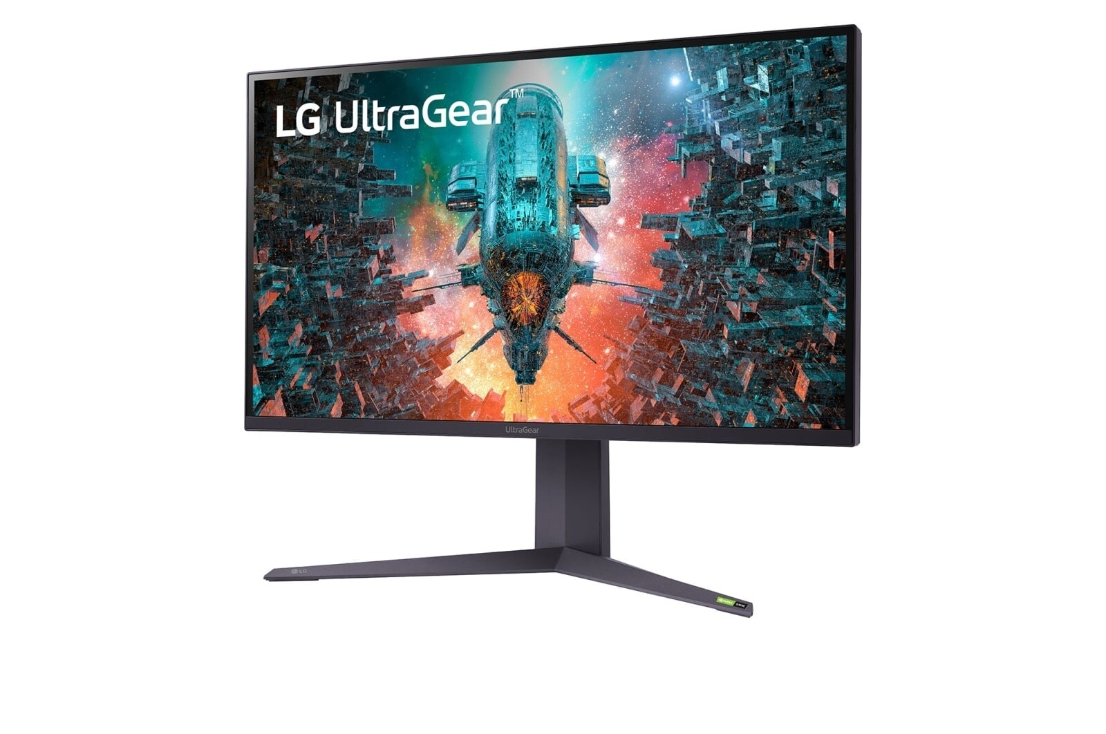LG شاشة ألعاب ™UltraGear قياس 32 بوصة بدقة UHD 4K مزودة بحامل VESA DisplayHDR™ 1000, 32GQ950-B