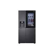 LG 26.7 Cu.Ft, Side By Side Refrigerator, Platinum Silver  Color, InstaView, Hygiene Fresh+, Inverter Linear Compressor, LS32HVDMLV