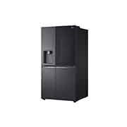 LG 26.7 Cu.Ft, Side By Side Refrigerator, Platinum Silver  Color, InstaView, Hygiene Fresh+, Inverter Linear Compressor, LS32HVDMLV