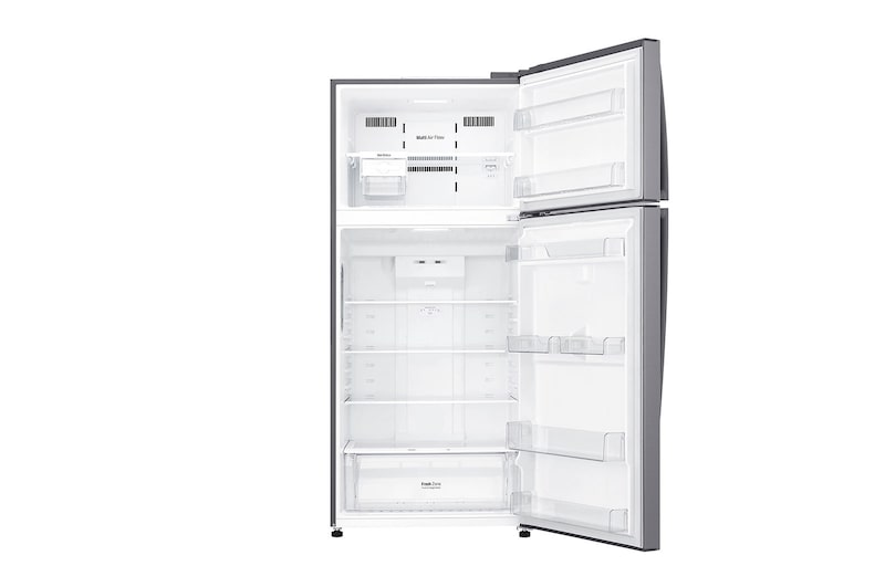 LG ثلاجة بفريزر علوي 19 قدم | Smart Inverter, LT19CBBSIN