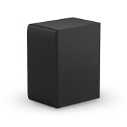 صورة بزاوية لمضخم الصوت subwoofer