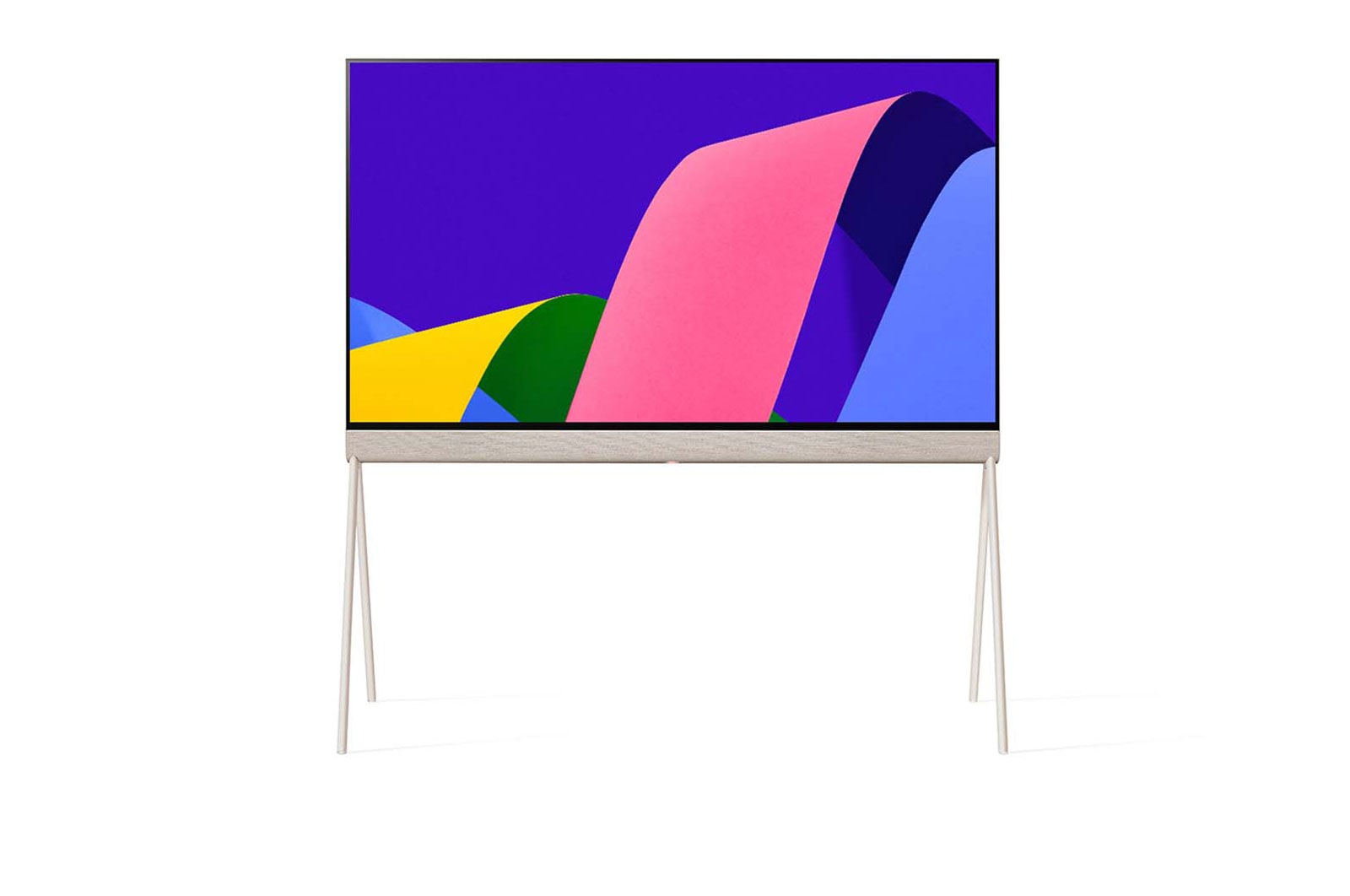LG إل جي أوليد  Pose 55 بوصة 4K تلفاز ذكي، شاشة بتصميم قابل للثني، معالج a9 Gen5 للذكاء الإصطناعي., 55LX1Q6LA