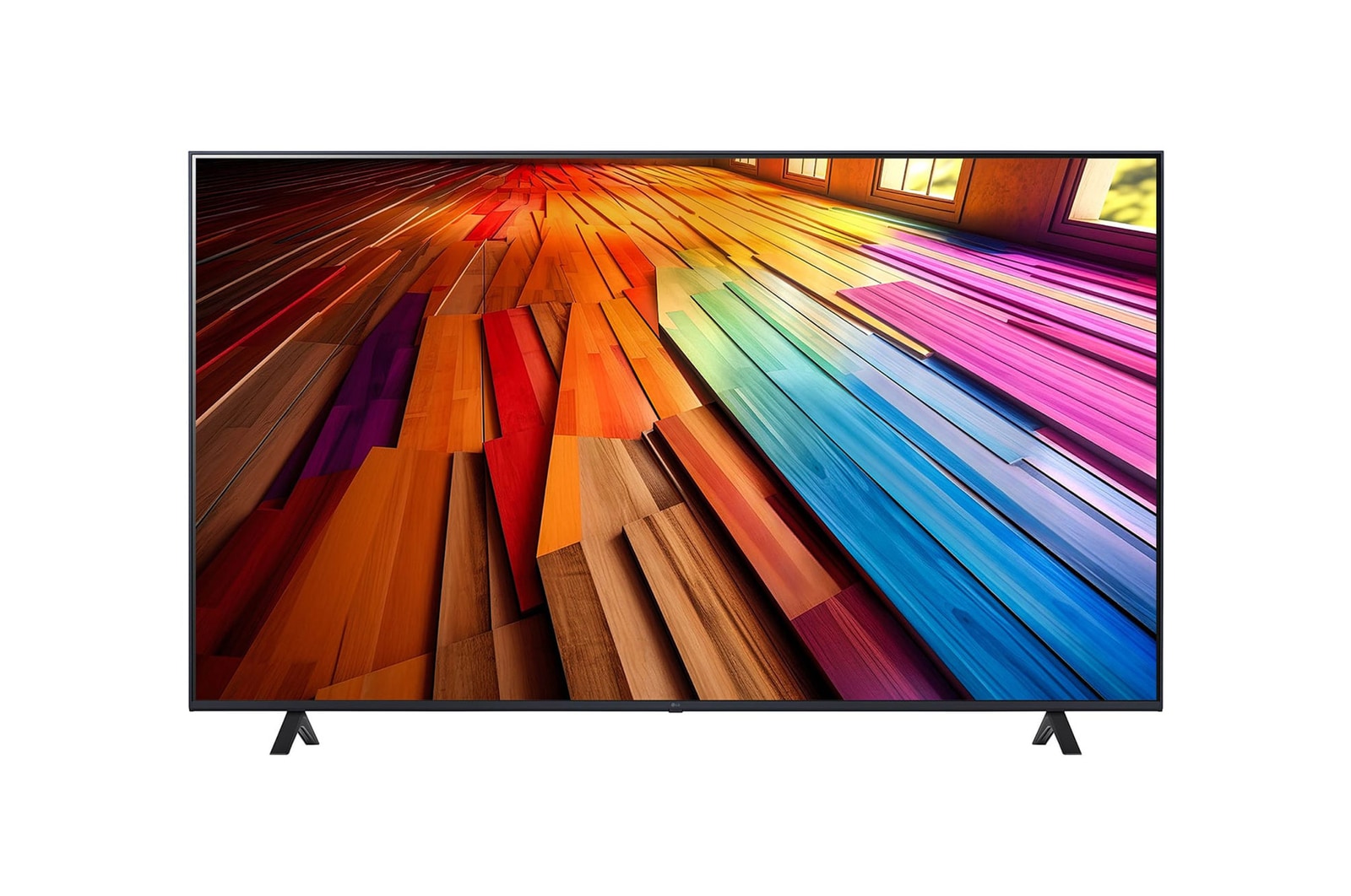 صورة أمامية لتلفزيون LG UHD TV، طراز UT80