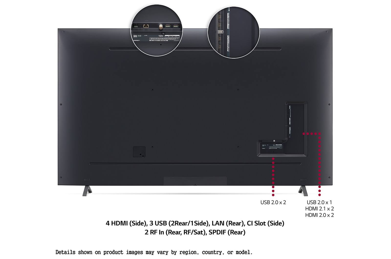 LG إل جي UHD 4K تلفاز ذكي 82 بوصة السلسة 80, معالج ألفا 7 الجيل الرابع,  HDR10, HGiG, ودولبي فيجن & دولبي أتموس., 82UP8050PVB