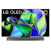 LG تلفزيون LG OLED evo C3 الذكي مقاس 55 بوصة بدقة 4K لعام 2023, OLED55C36LA