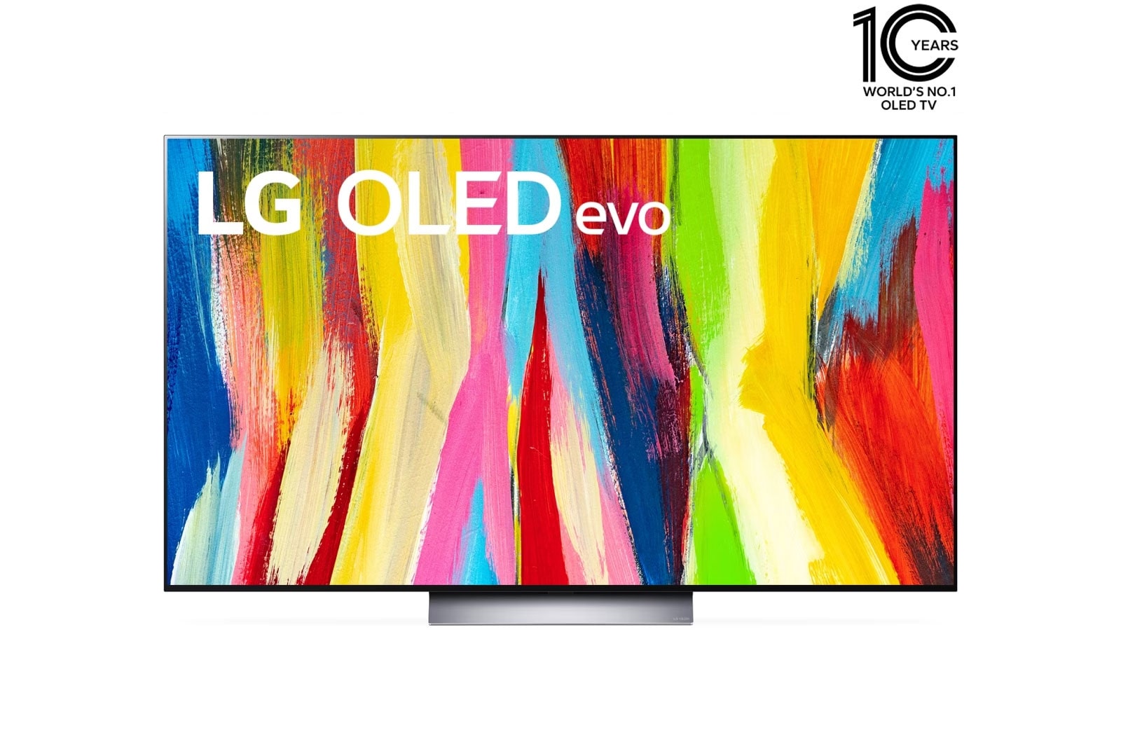 LG إل جي أوليد 4K تلفاز ذكي 77 بوصة السلسة C2, معالج ألفا 9 الجيل الخامس, جي-سينك, وفري سينك للألعاب ومعدل إستجابة 1 ملي ثانية., OLED77C26LA
