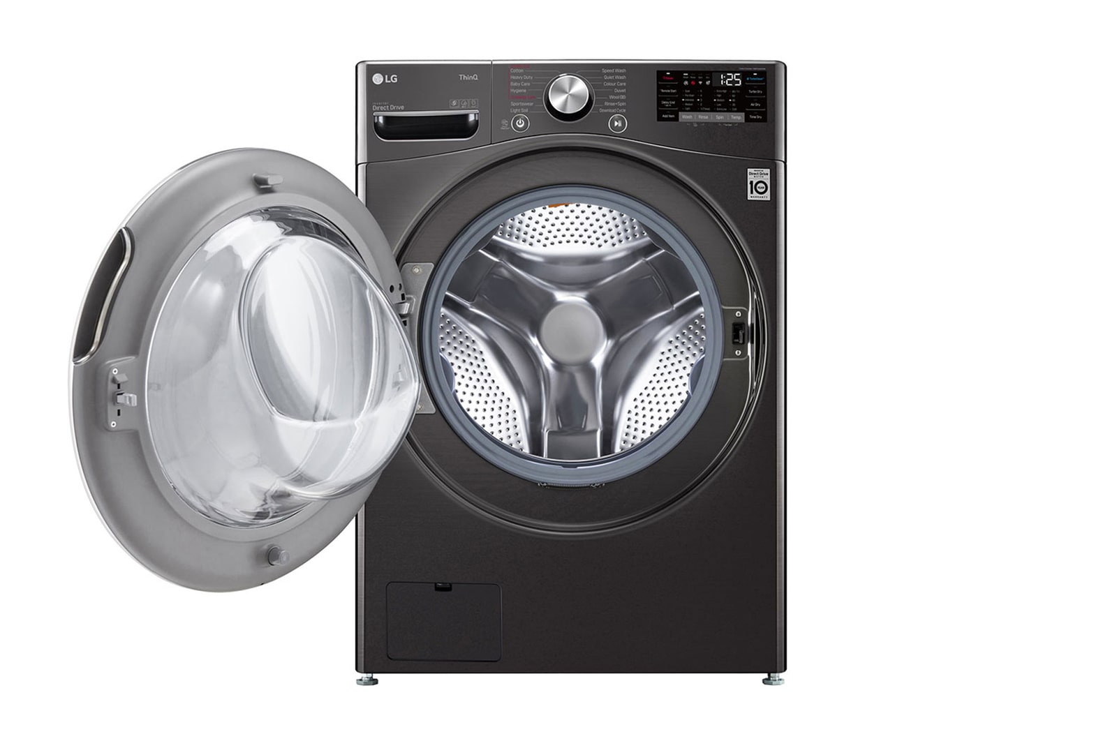 front door open view