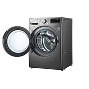 LG غسالة 14 كجم مع مجفف 8 كجم غسالة ذات تحميل أمامي ، VCM Color، AIDD ، غسالة ومجفف في واحد ، Turbo Wash، Steam ، اضافة قطع ، Inverter Direct Drive،<br>™Smart Diagnosis، ThinQ, WS1408XMT