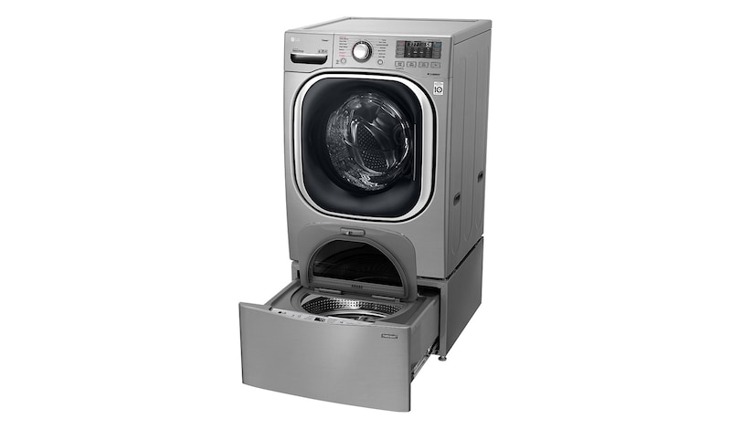 LG حمولتان للغسيل 20 كجم + 11 كجم مع غسالة LG TWINWash™, WS2011XM