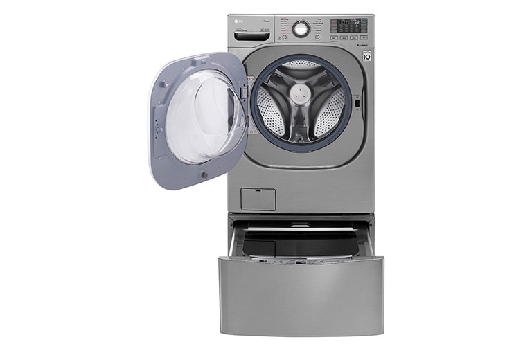 LG حمولتان للغسيل 20 كجم + 11 كجم مع غسالة LG TWINWash™, WS2011XM