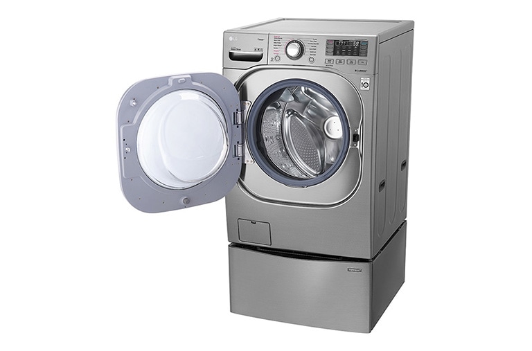 LG حمولتان للغسيل 20 كجم + 11 كجم مع غسالة LG TWINWash™, WS2011XM