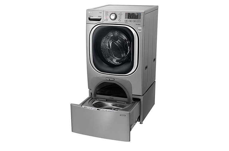 LG حمولتان للغسيل 20 كجم + 11 كجم مع غسالة LG TWINWash™, WS2011XM
