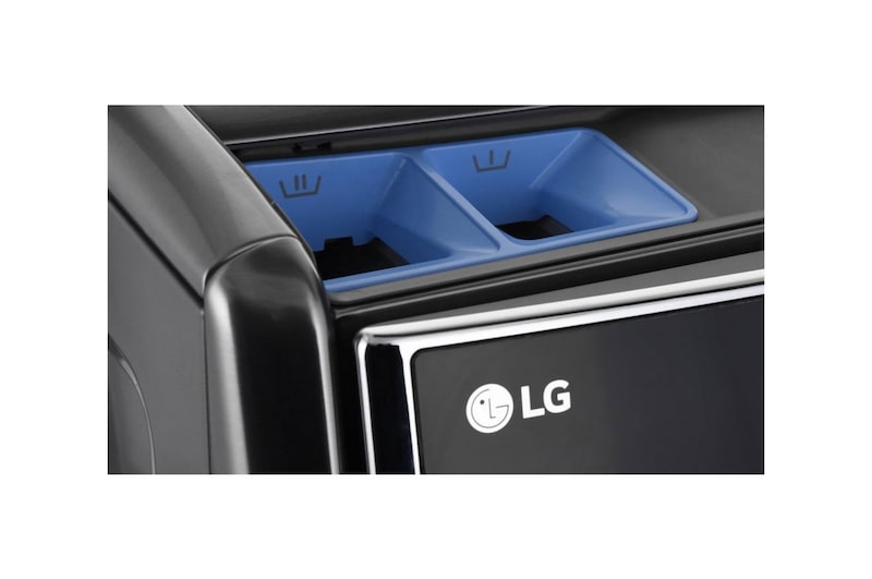 LG إل جي غسالة امامية، 21 كيلو غسيل /12 كيلو تجفيف، بلون فضي، تدعم تطبيق ThinQ (عبر اتصال Wi-Fi)، بتقنية TrueSteam، وTurbo Wash, WST2112XMN