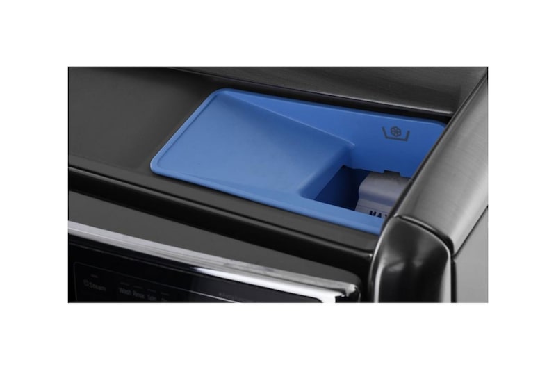 LG إل جي غسالة امامية، 21 كيلو غسيل /12 كيلو تجفيف، بلون فضي، تدعم تطبيق ThinQ (عبر اتصال Wi-Fi)، بتقنية TrueSteam، وTurbo Wash, WST2112XMN