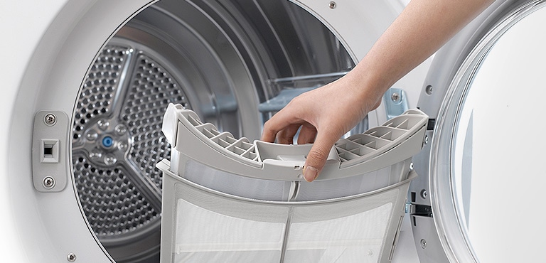 اسحبي للخارج للكشف عن الفلتر المزدوج