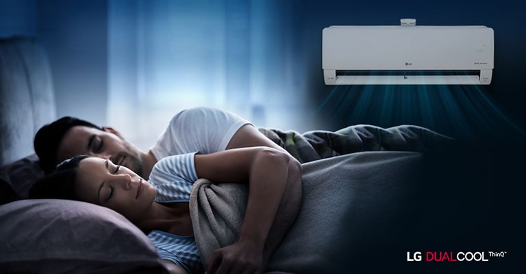 ضوضاء مكيف الهواء محدودة بما يكفي لعدم الإزعاج في وقت النوم