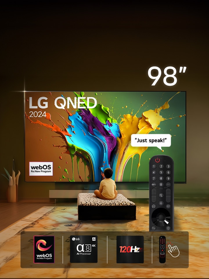 New generation of LG AI big big inch