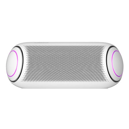 LG XBOOMGo PL7 White, 30W, with Meridian, Waterproof, Long Battery