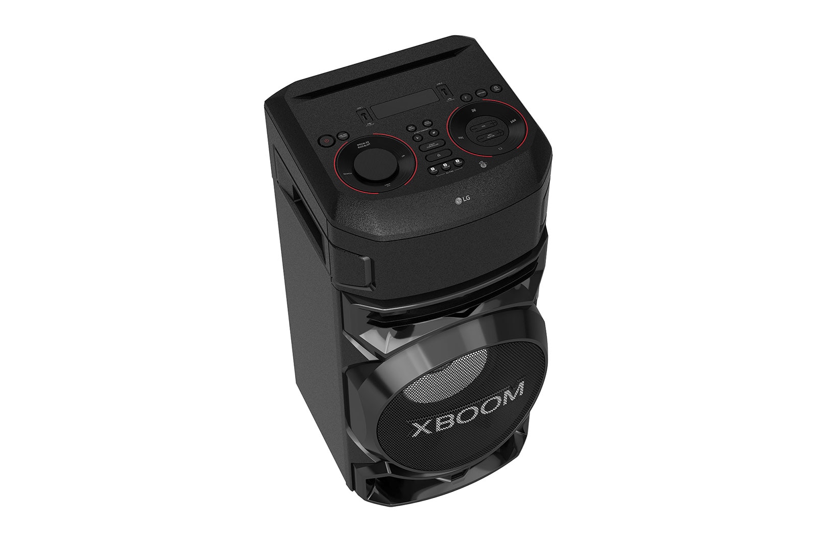 LG XBOOM Party Speaker: Powerful 8" Woofer, Dynamic Multi-Color Lighting, DJ & Karaoke Features, RN5
